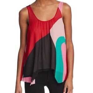Joie Multiple Color, Silk Chiffon Tank Top